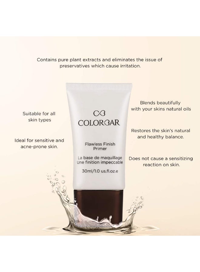 Colorbar Cosmetics Flawless Finish Primer 30 ml, Transparent |Moisturizes Skin | Gel based light weight formula |Provides Radiant & Smooth Finish (Pack of 3) - Image 4